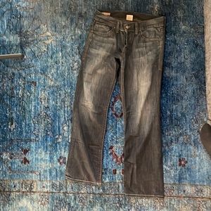 William Rast men’s dark blue denim jeans